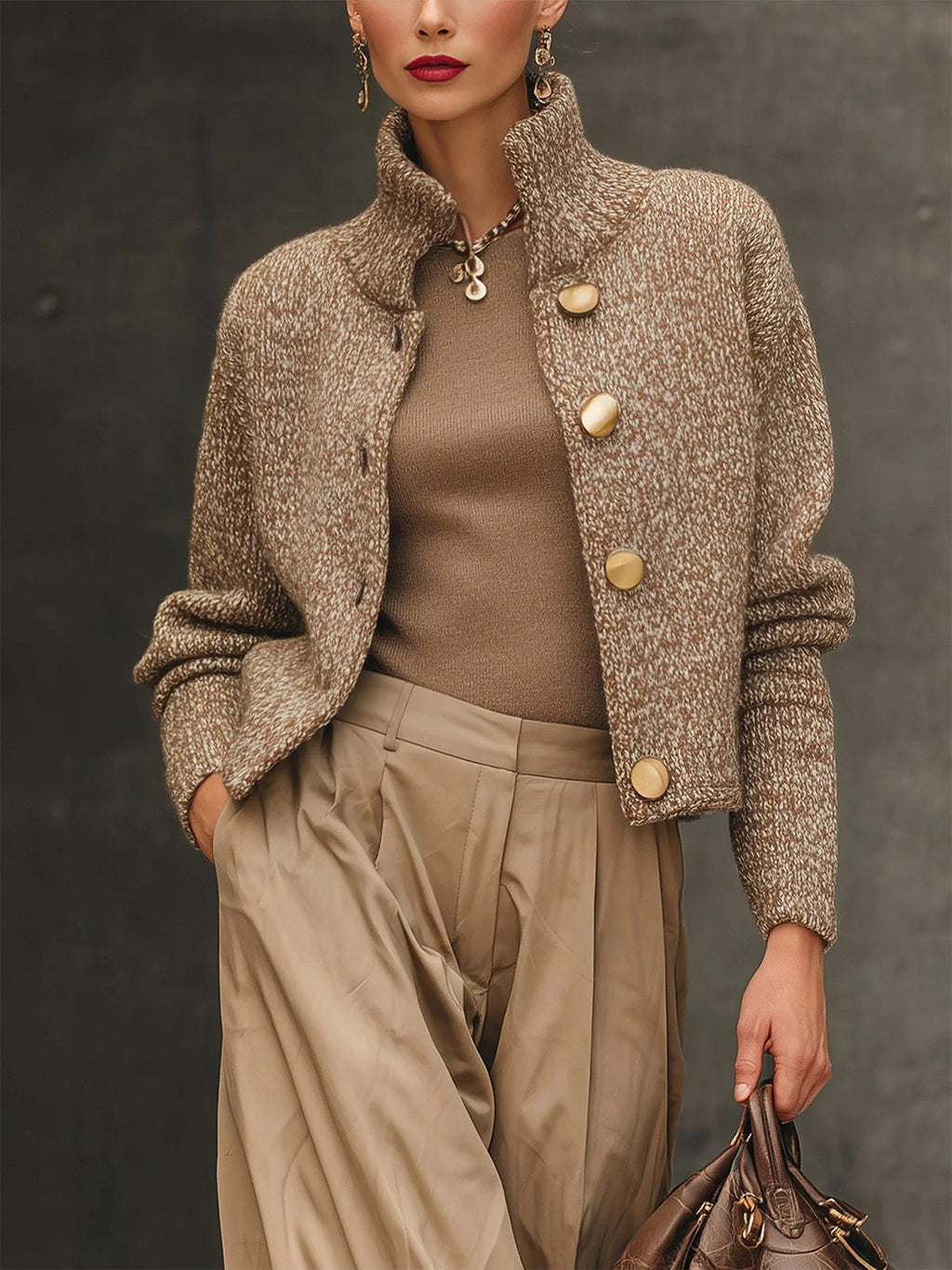 Elodie – Chic Cropped Jacket
