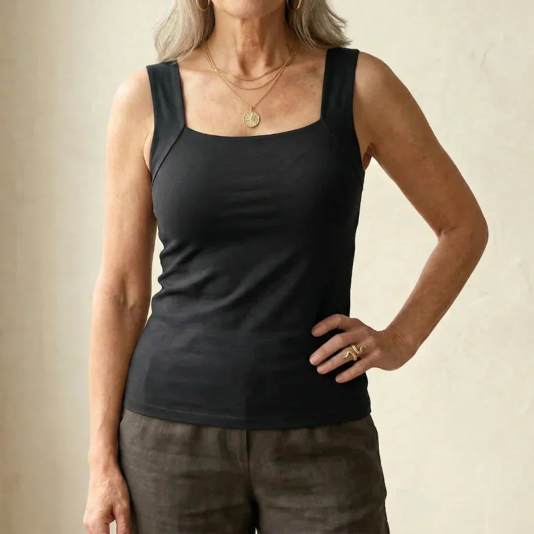 Roxanne | Built-In Comfort Bra Tank Top
