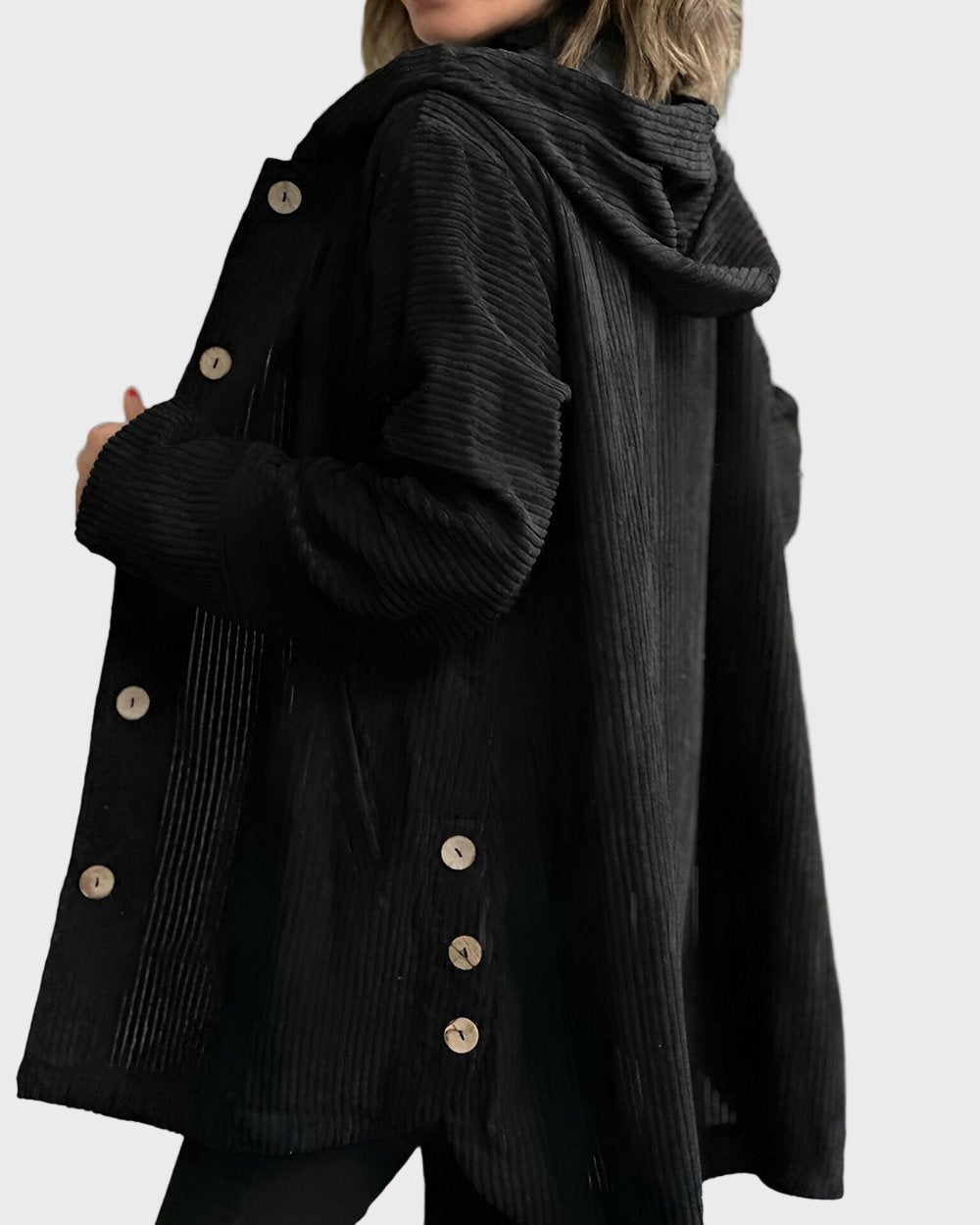 Indie | Corduroy Hooded Jacket