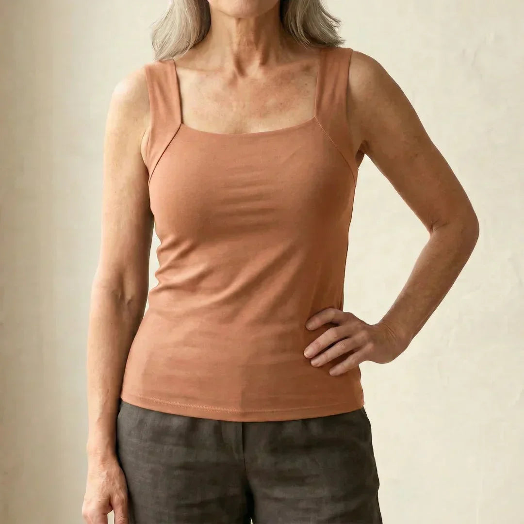 Roxanne | Built-In Comfort Bra Tank Top