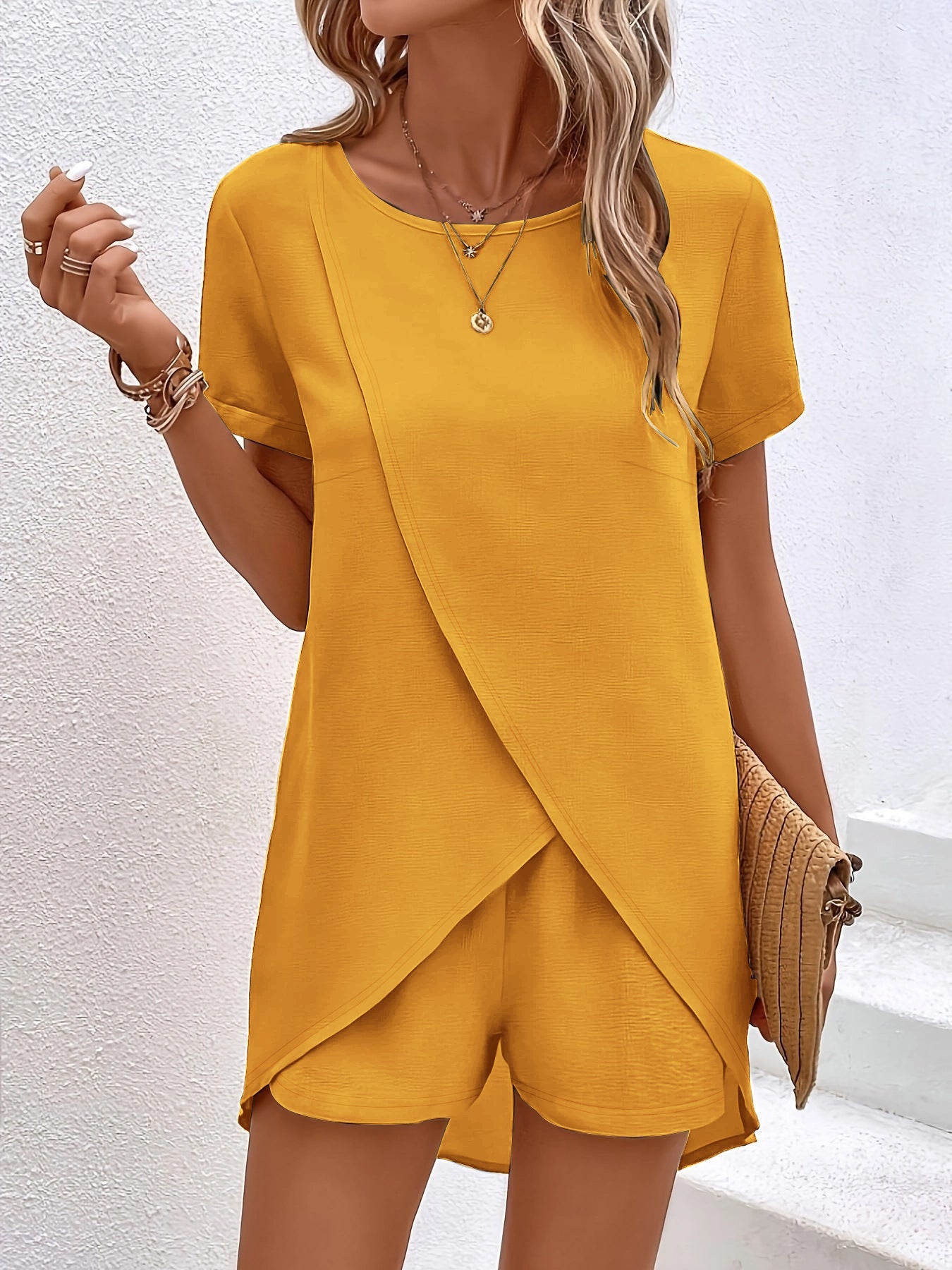 AMALIA™ – Elegant Summer Co-ord Lounge Set