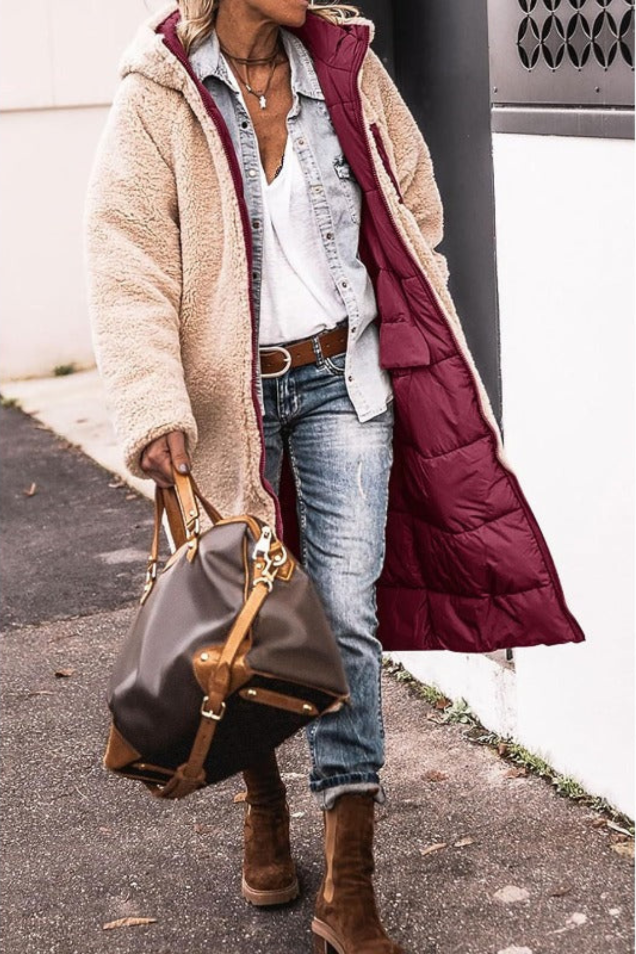 Laluna - Versatile Reversible Coat