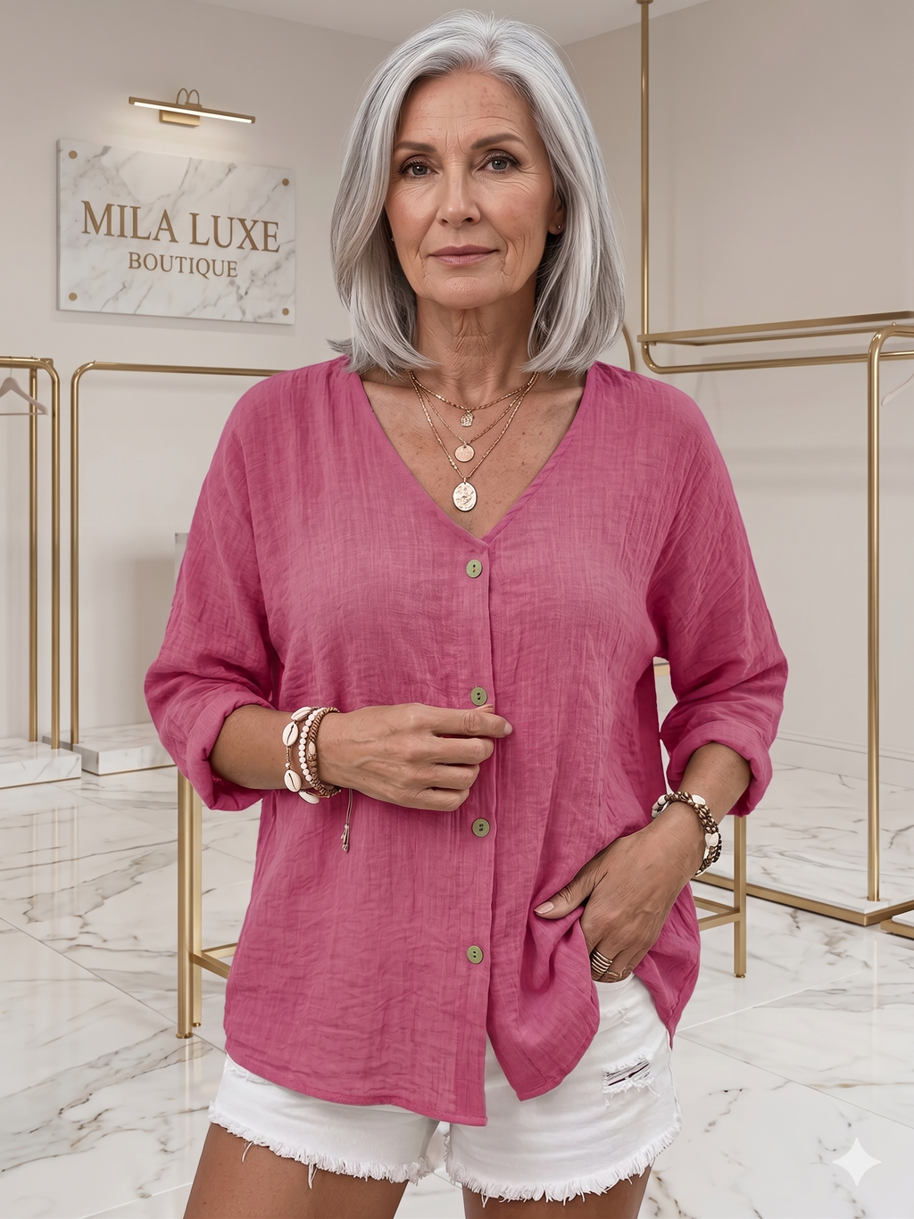 Alana - Linen Shirt