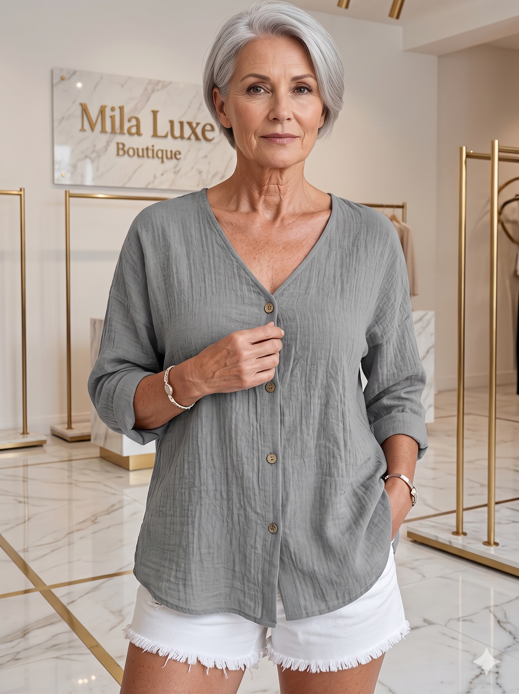 Alana - Linen Shirt