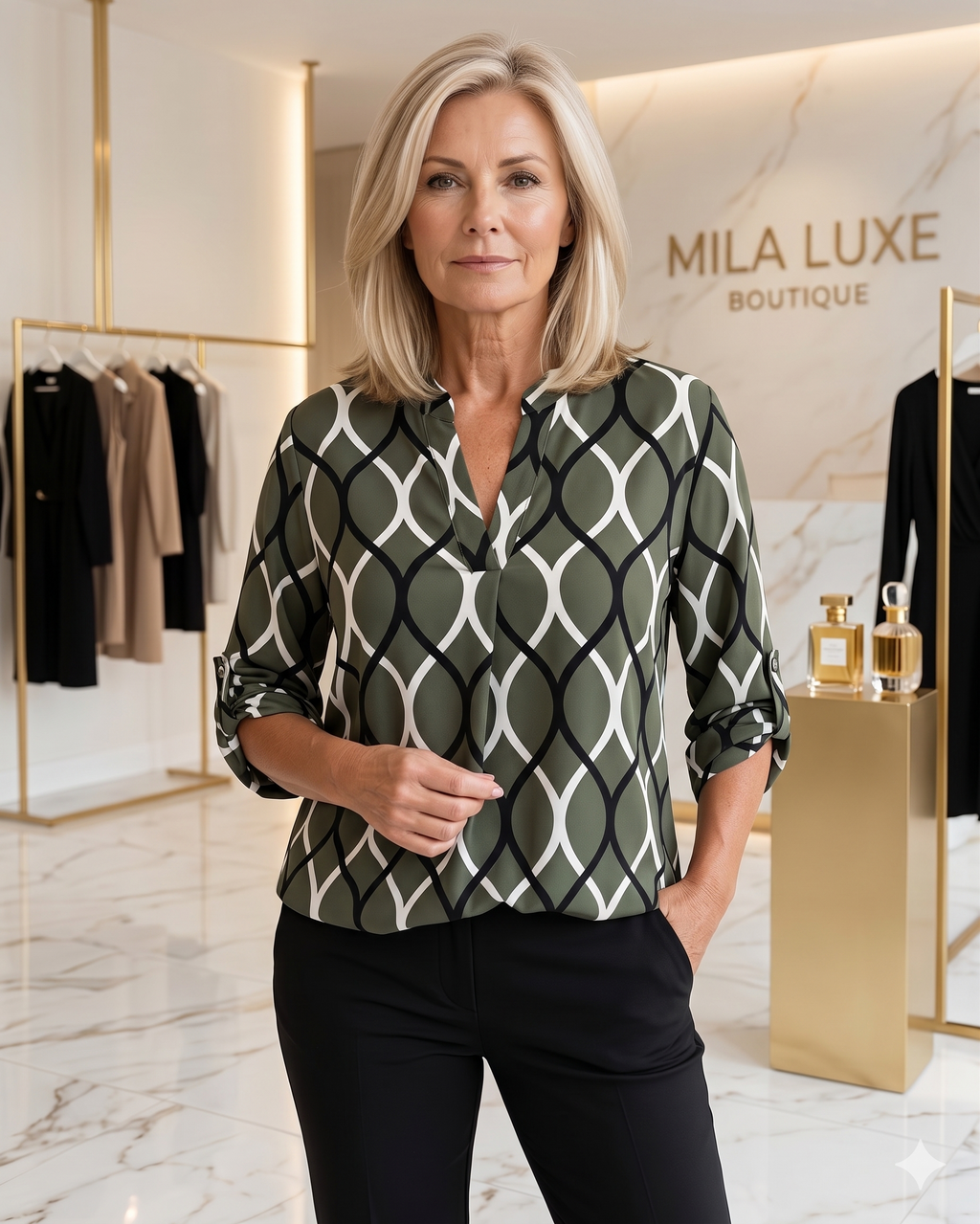 Albane - Casual Blouse