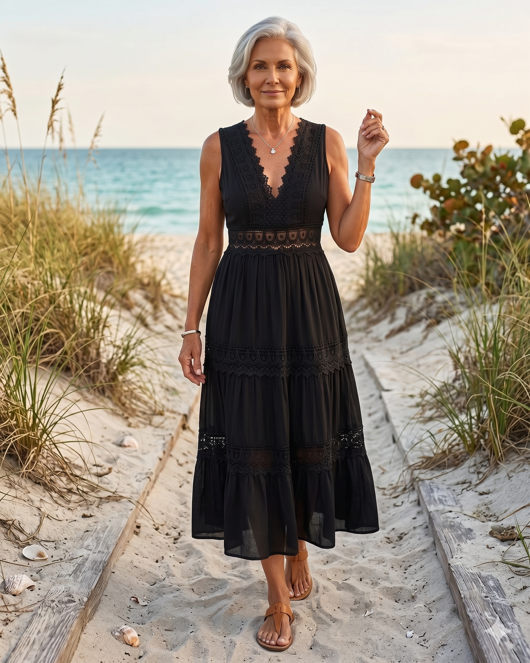 Alena | Elegant Midi Dress