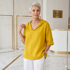 Alexa - Linen Blouse