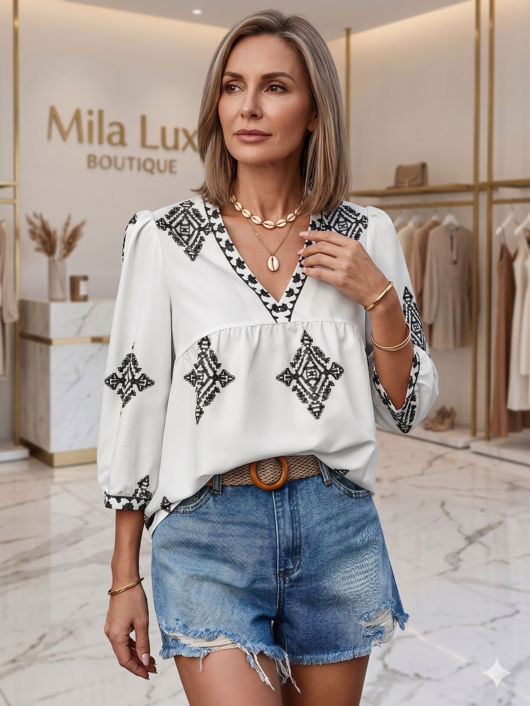 Alma – Bohemian Blouse