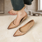 Arla Genuine Leather Flats