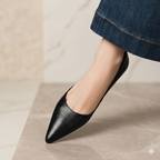 Arla Genuine Leather Flats