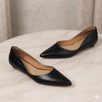Arla Genuine Leather Flats