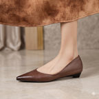 Arla Genuine Leather Flats