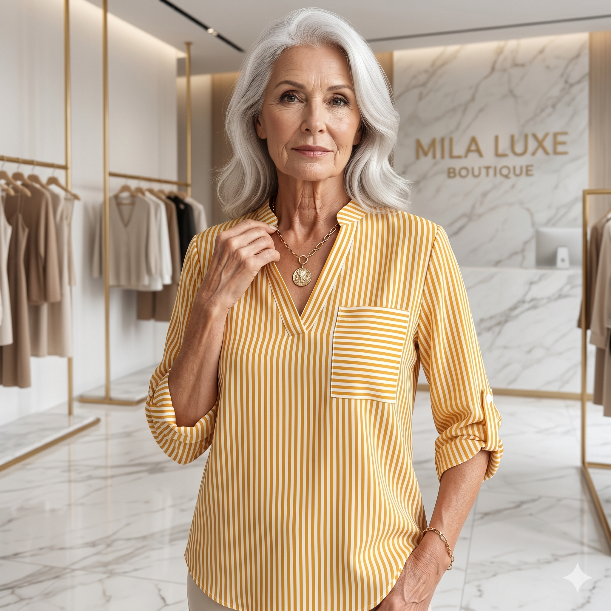 Ayna - Casual Blouse