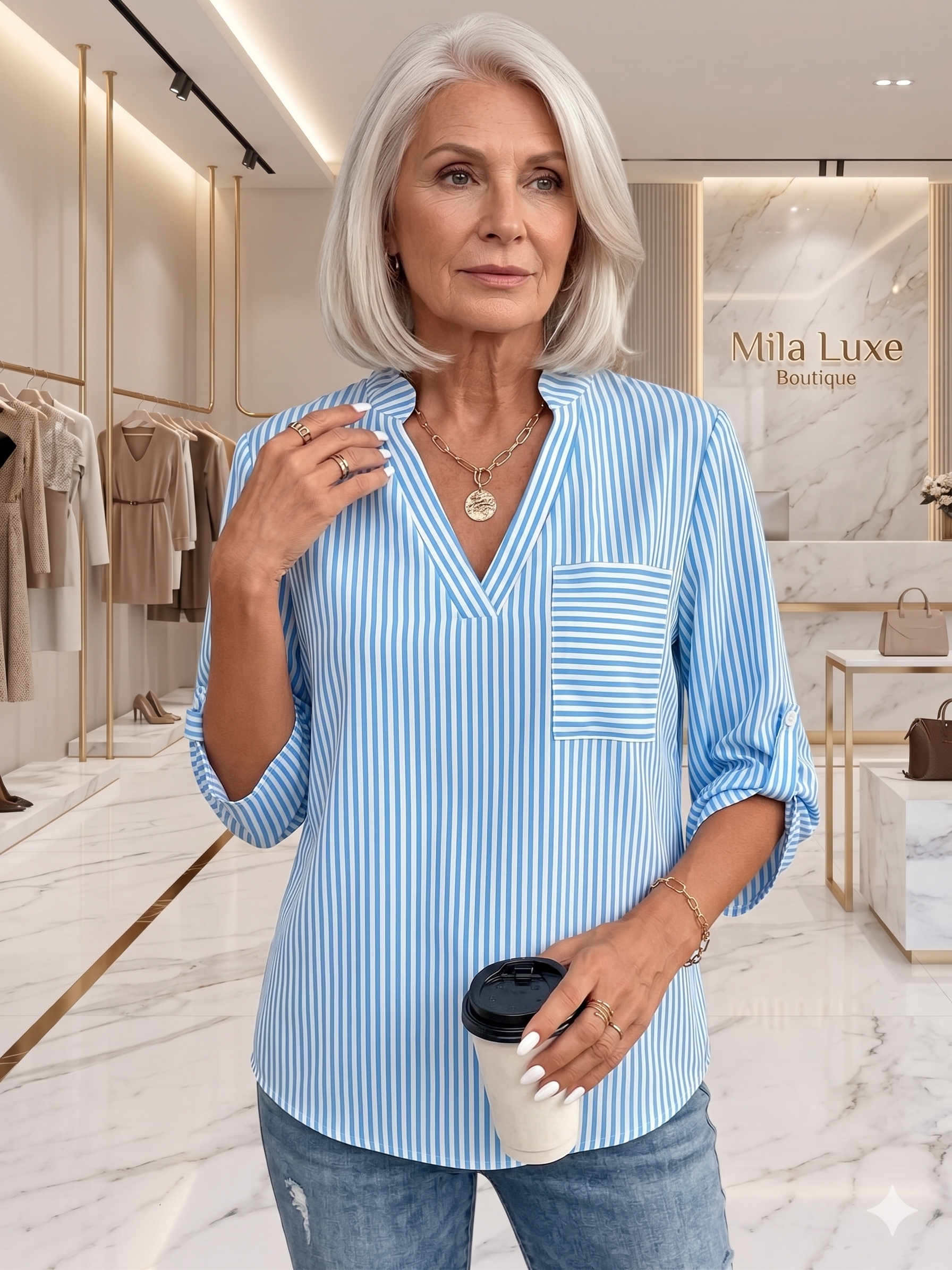 Ayna - Casual Blouse