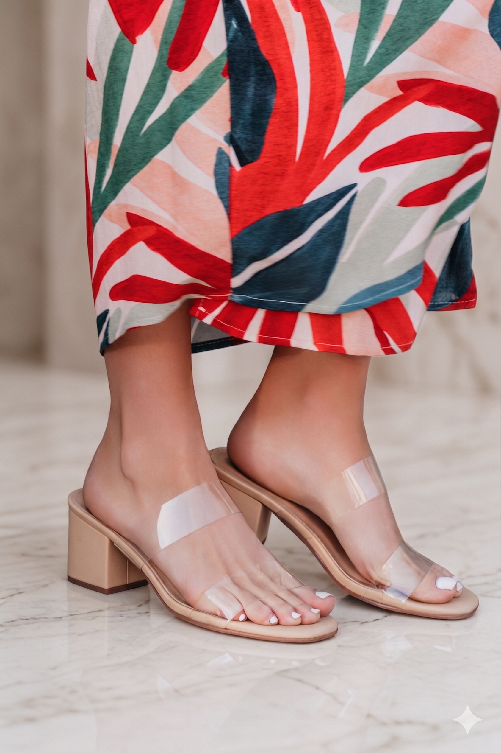 Beach by Matisse Aura Nude Strappy Heels