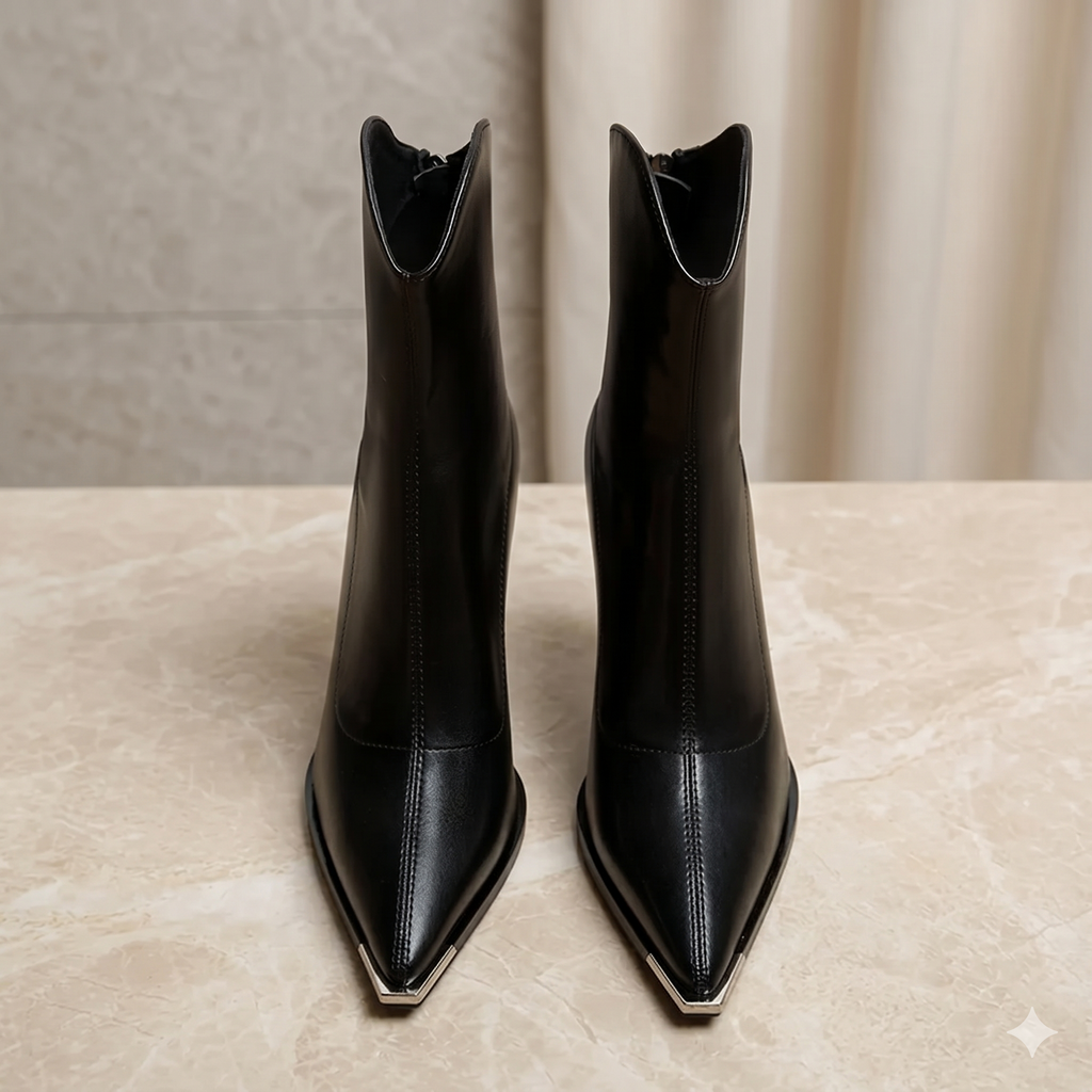 Celeste | Chrome Tip Boots