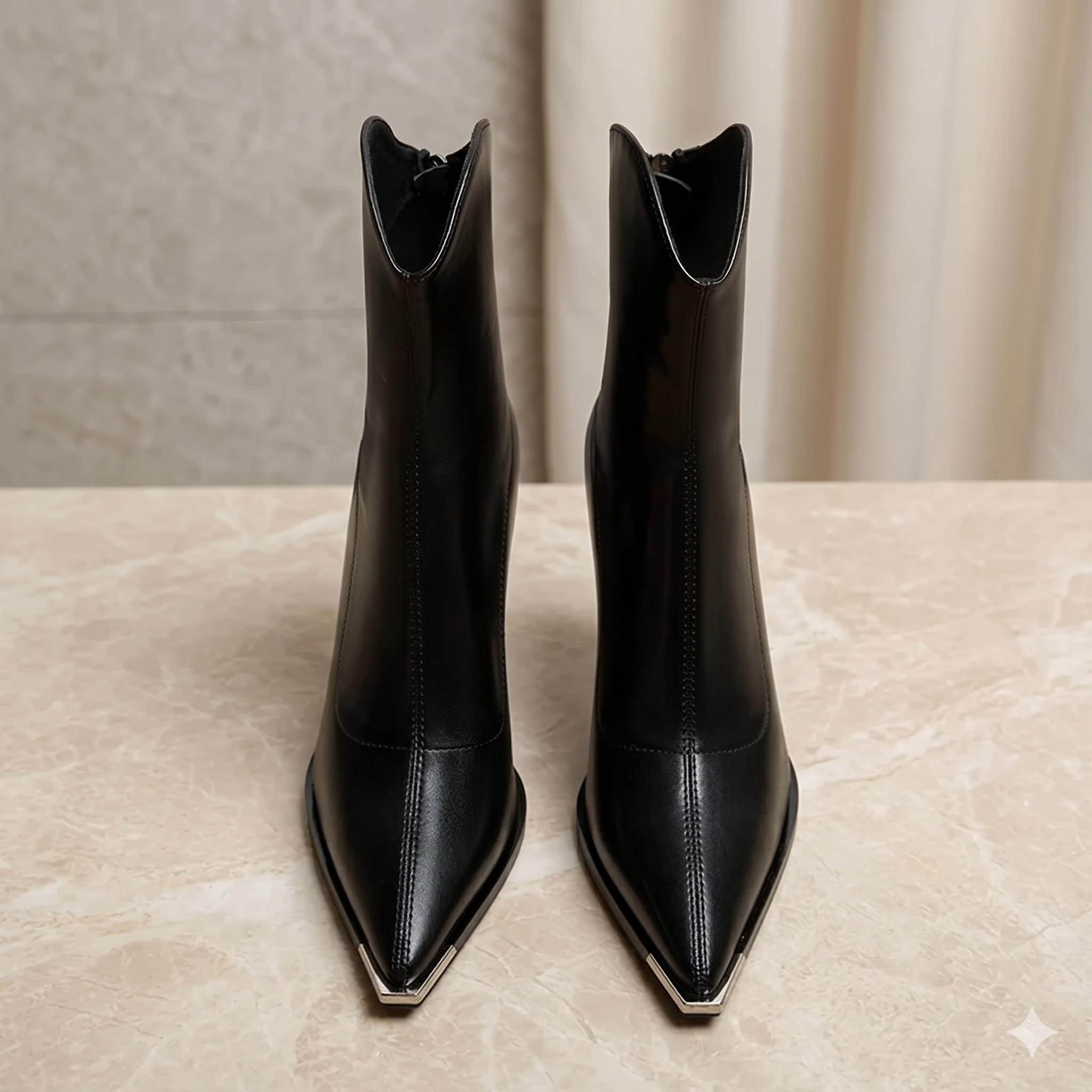 Celeste | Chrome Tip Boots