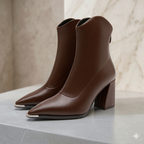 Celeste | Chrome Tip Boots
