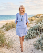 Charlotte - Elegant Tummy Hiding Midi Dress