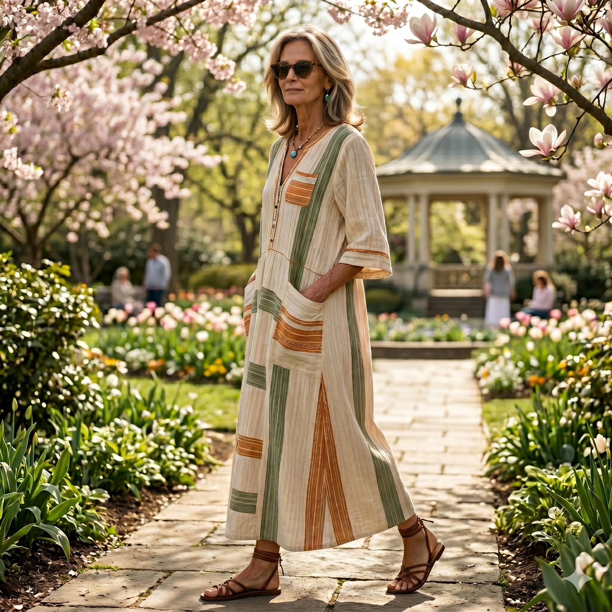 Dalia™ | Flowing Mediterranean Dress