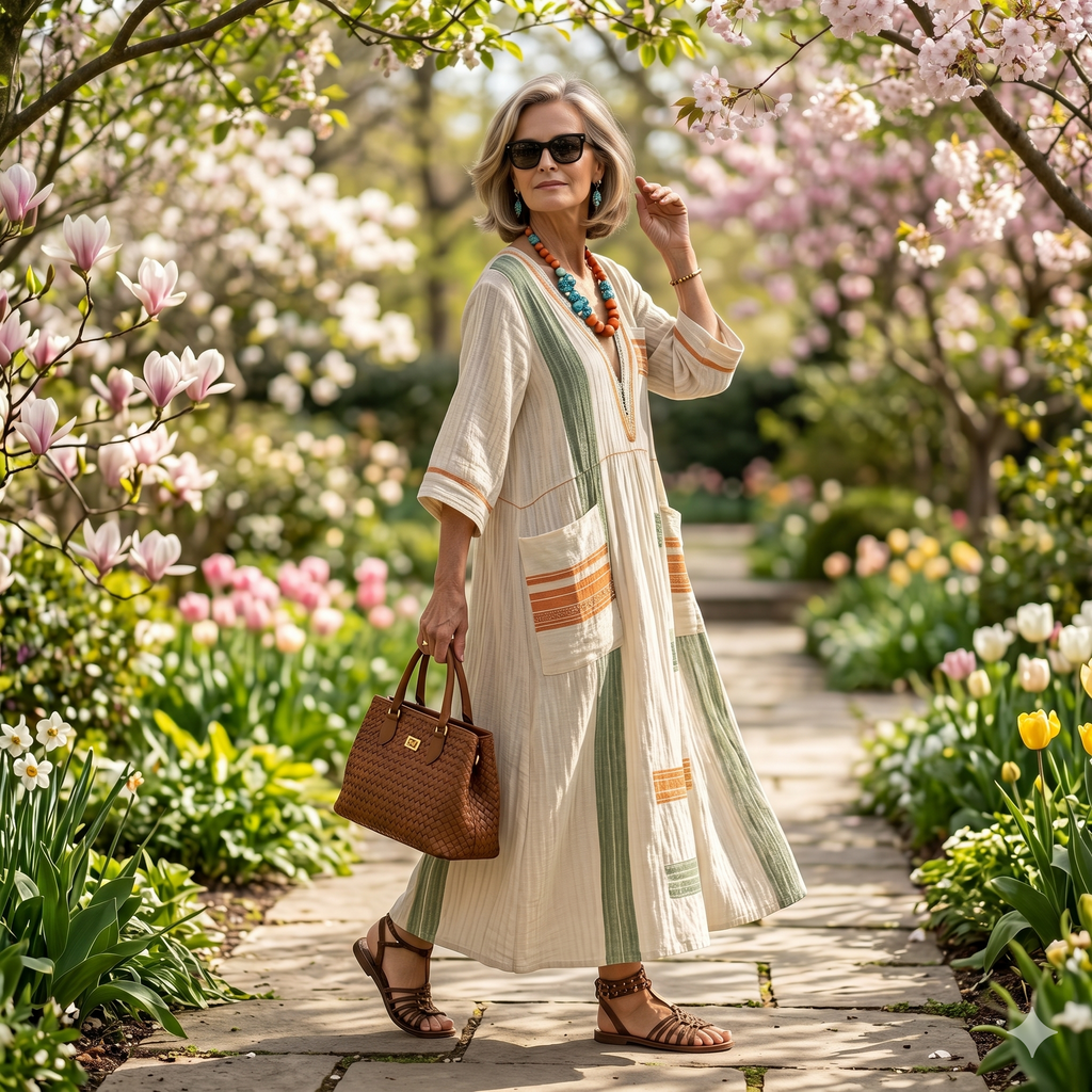 Dalia™ | Flowing Mediterranean Dress