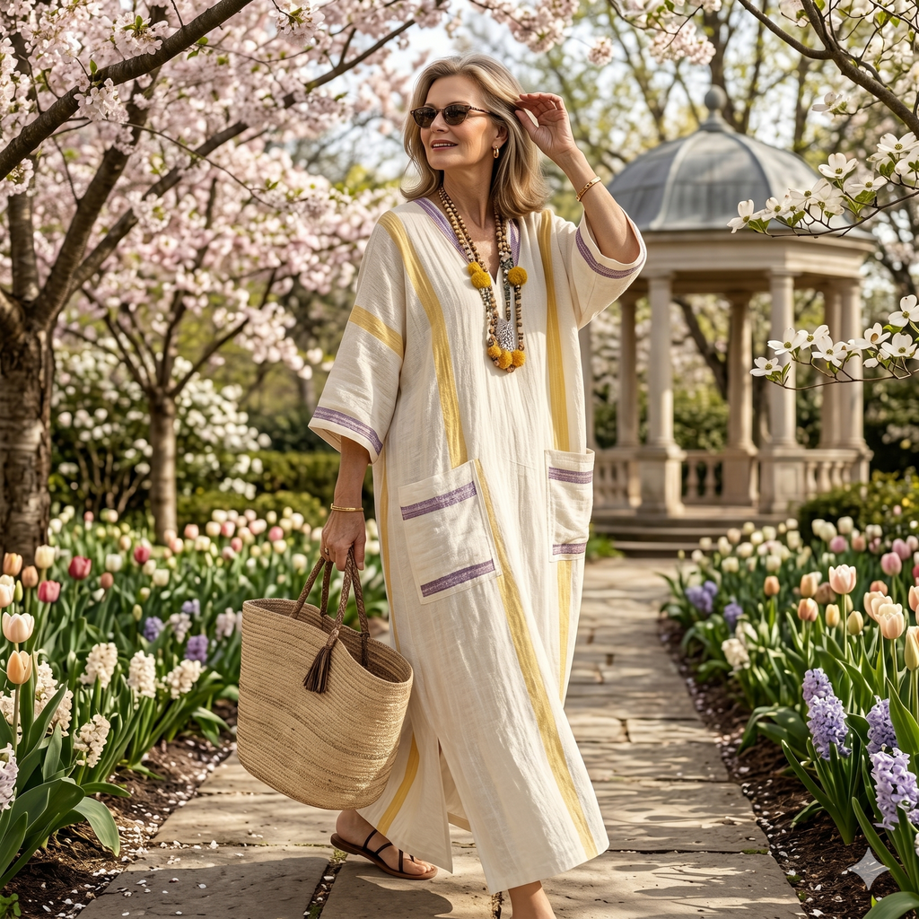 Dalia™ | Flowing Mediterranean Dress
