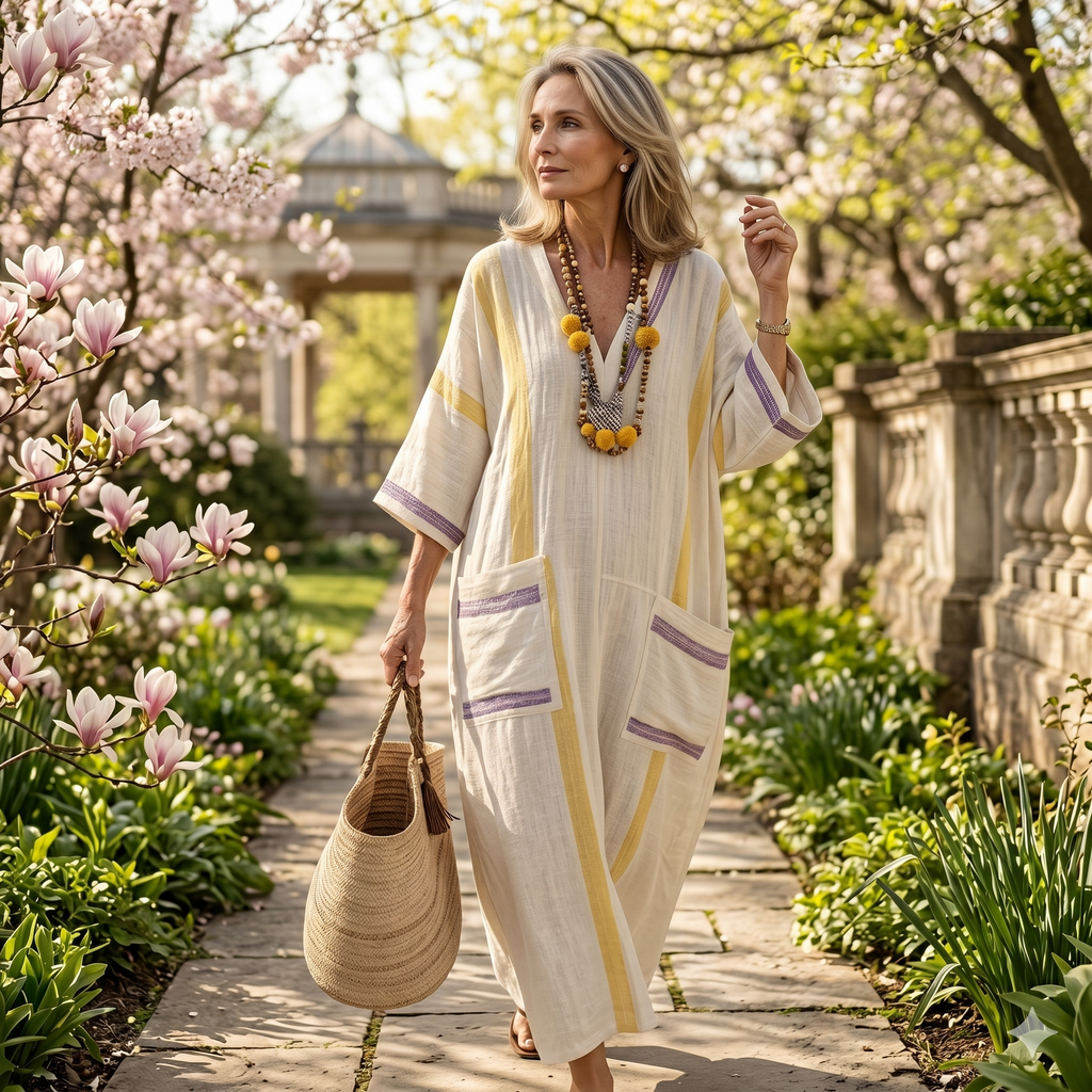 Dalia™ | Flowing Mediterranean Dress