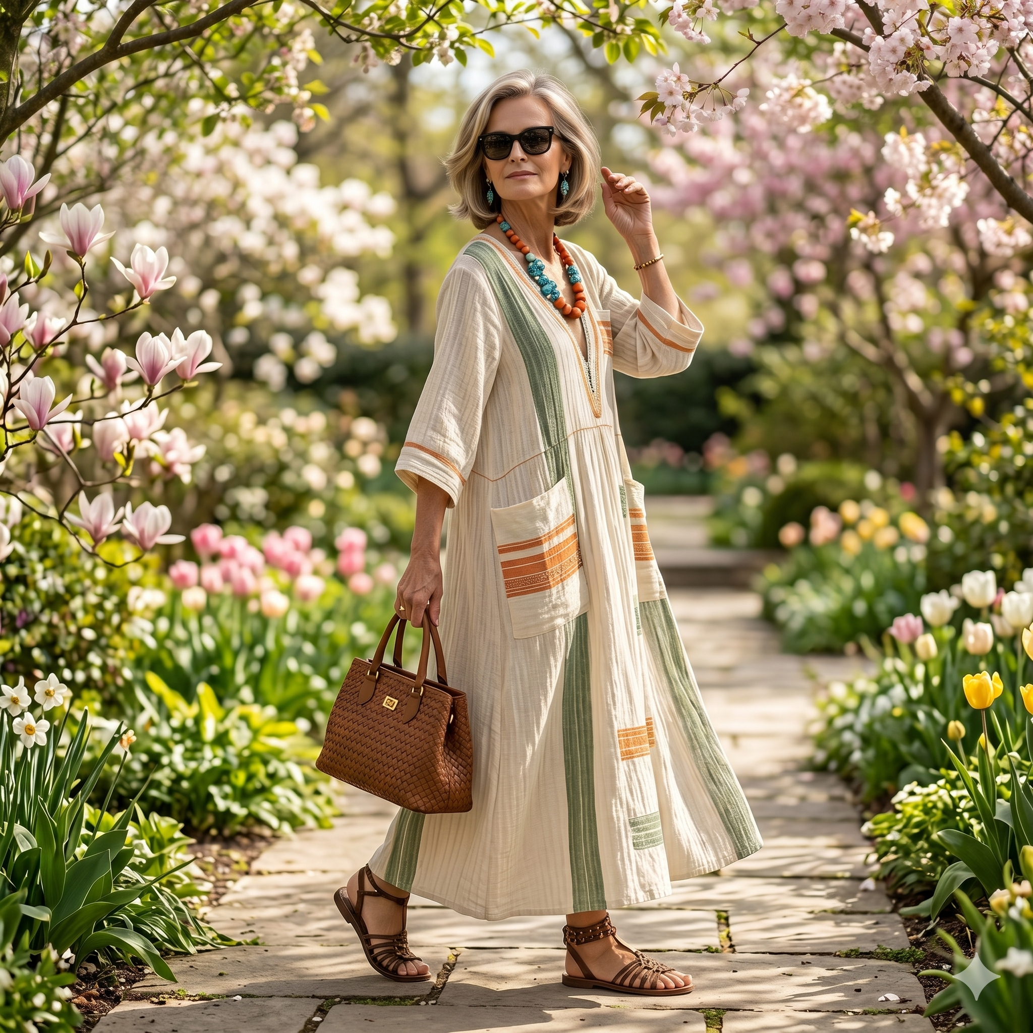 Dalia™ | Flowing Mediterranean Dress