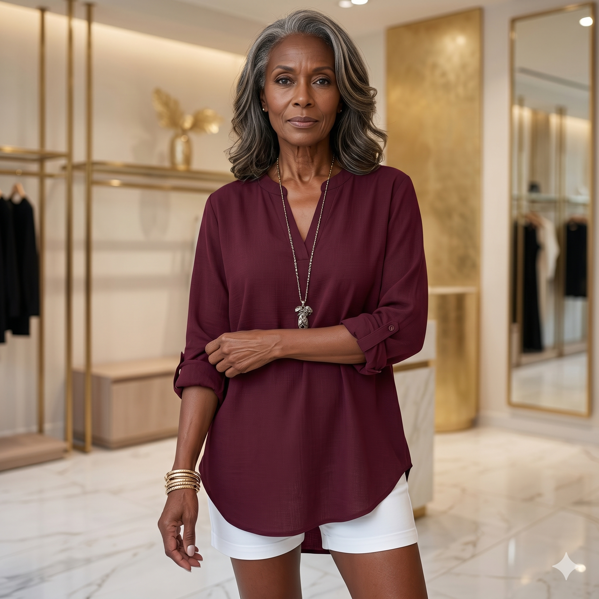 Élara Linen Blouse