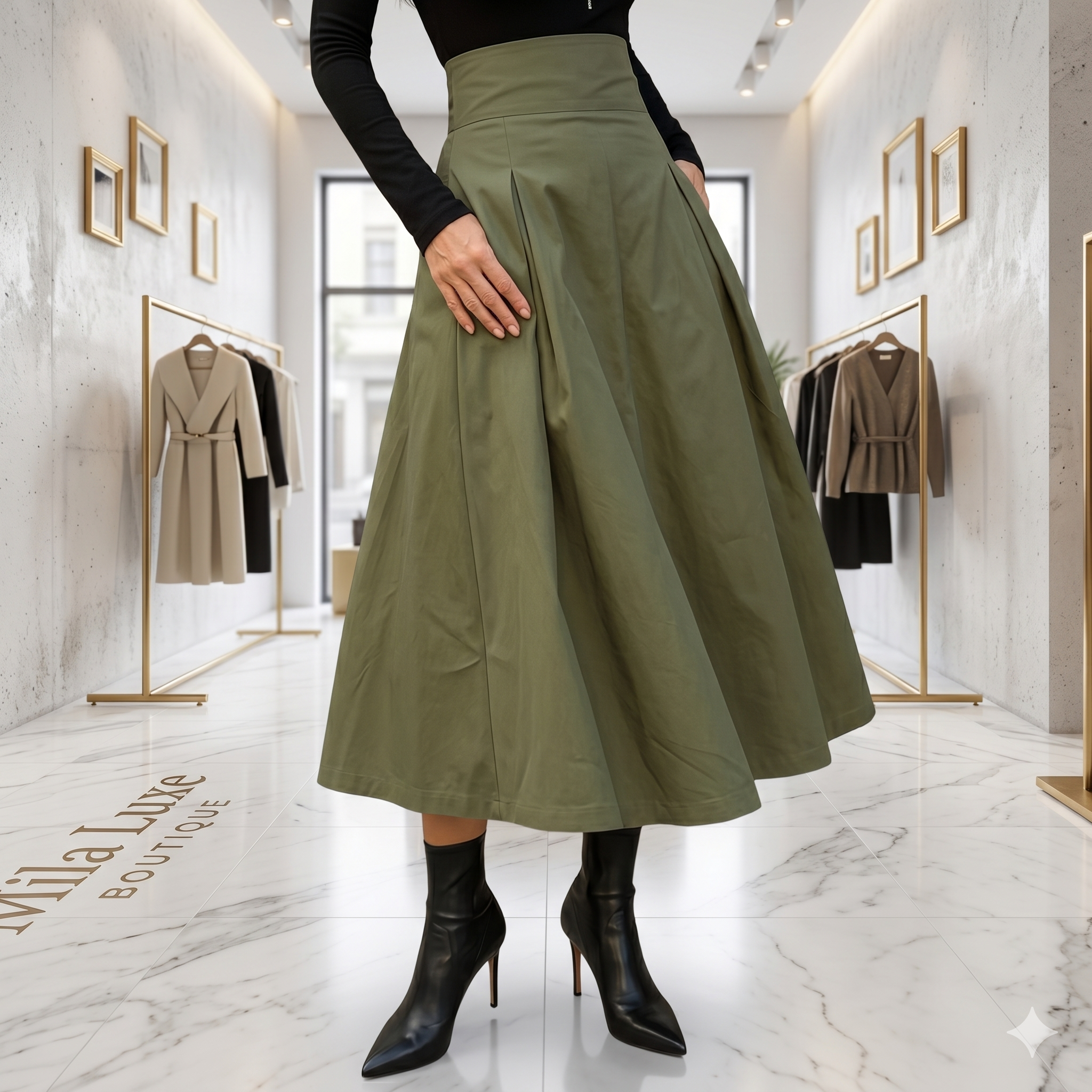 Elina – Midi Skirt