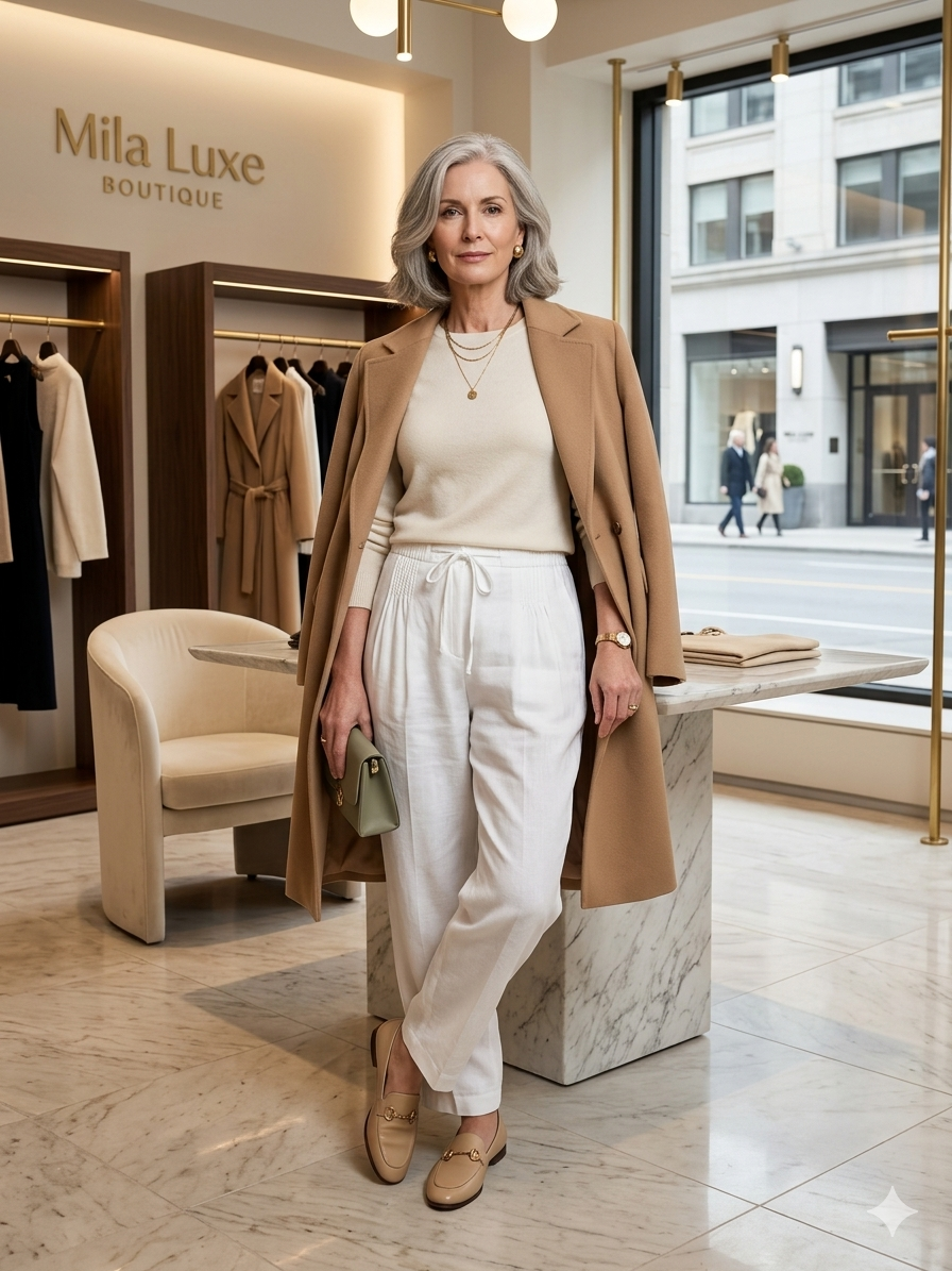 Evelyn | Wide-Leg Drawstring Trousers