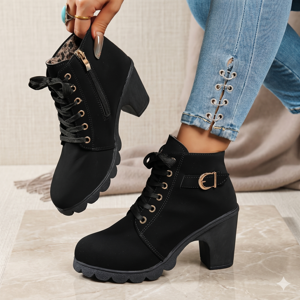 Glinda | Heeled Ankle Boots