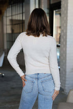Free People Oatmeal Ever After Pullover - FINAL SALE