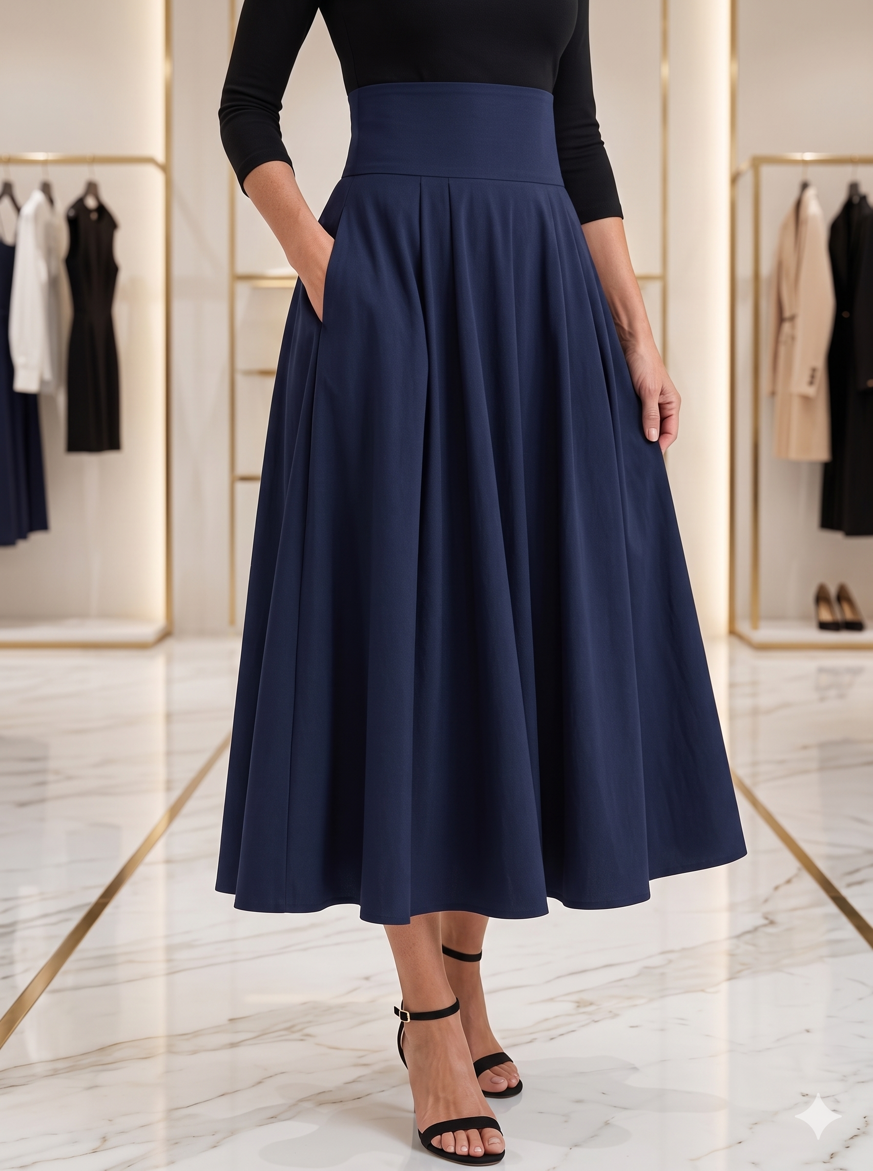 Lariss | Elegant Maxi Skirt