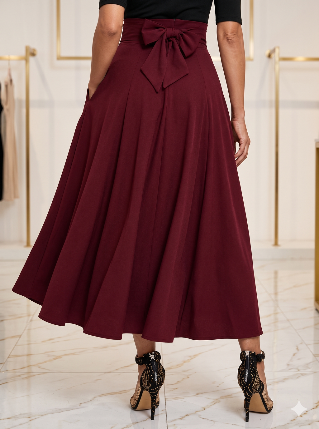 Lariss | Elegant Maxi Skirt