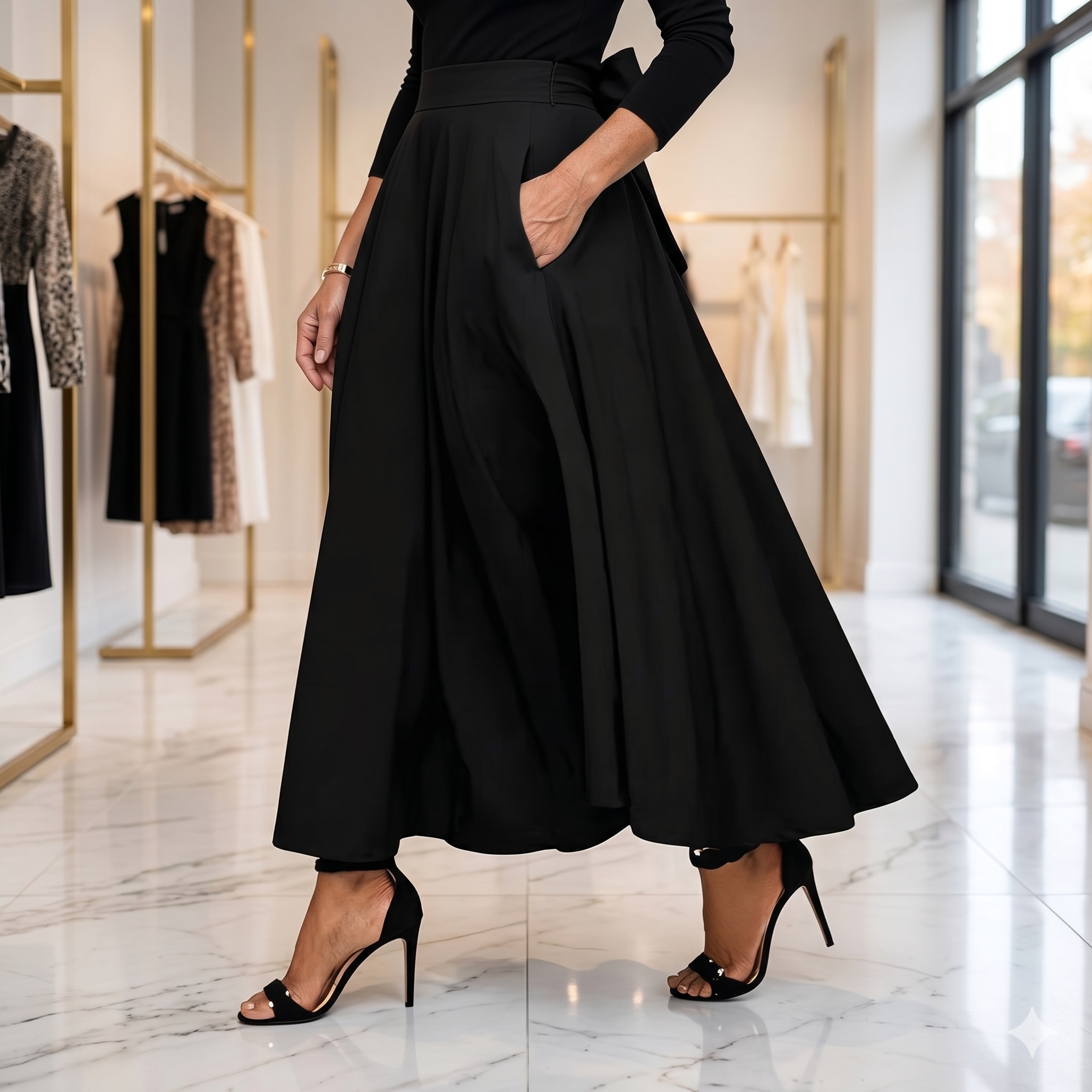 Lariss | Elegant Maxi Skirt