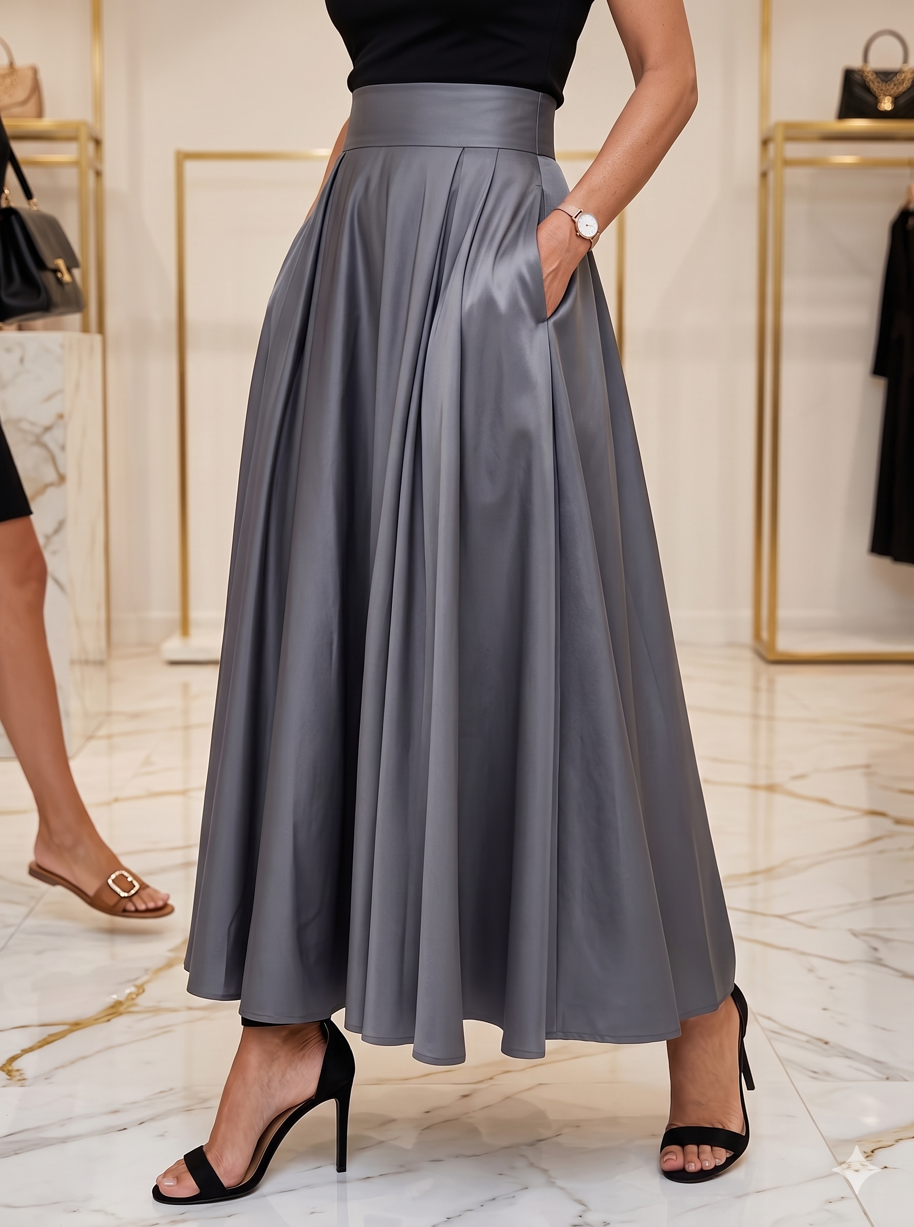Lariss | Elegant Maxi Skirt