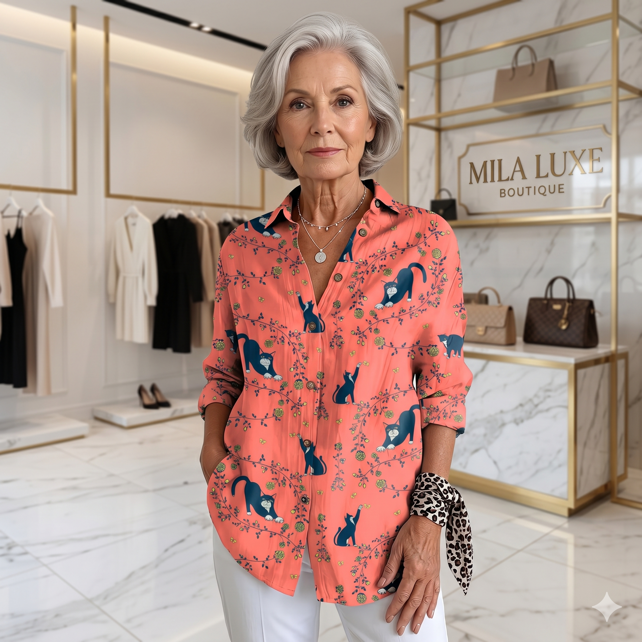 Maeli - Cotton Blouse
