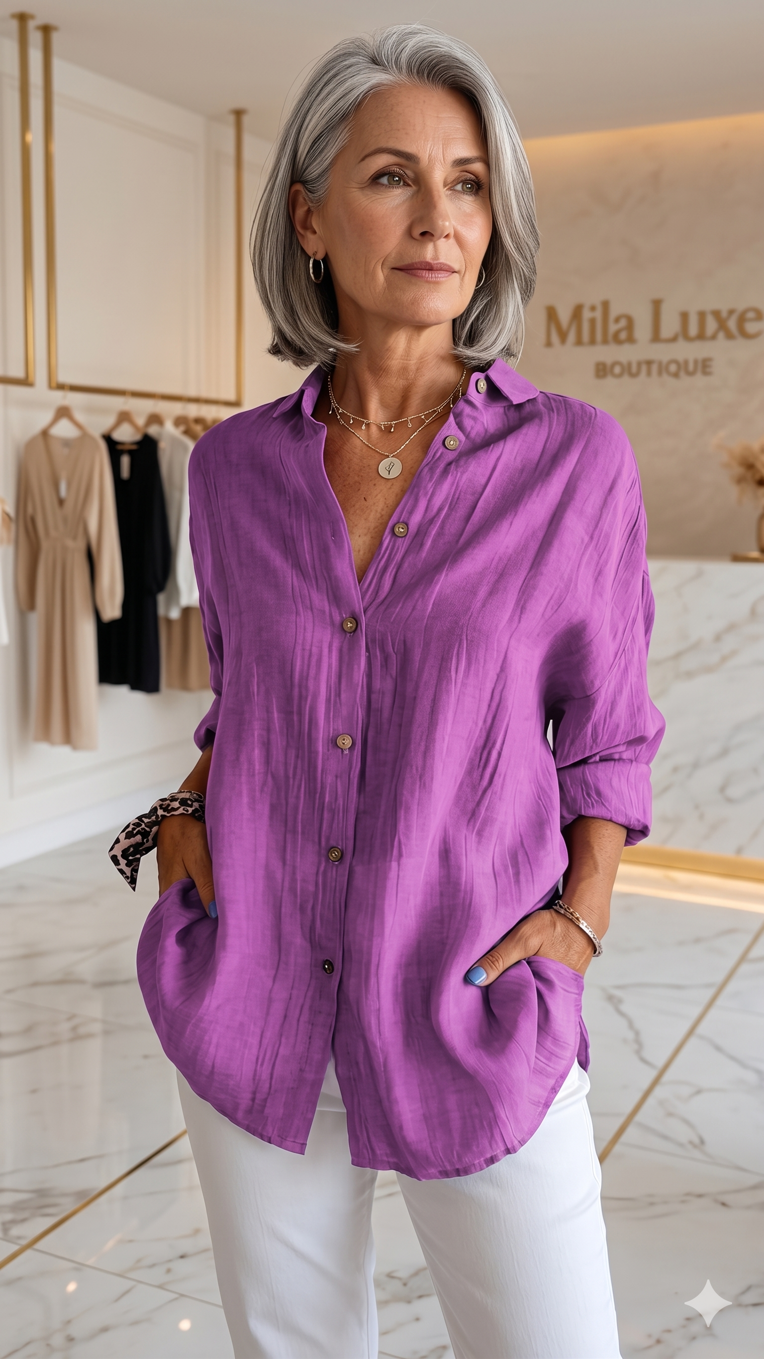 Maelis - Casual Blouse