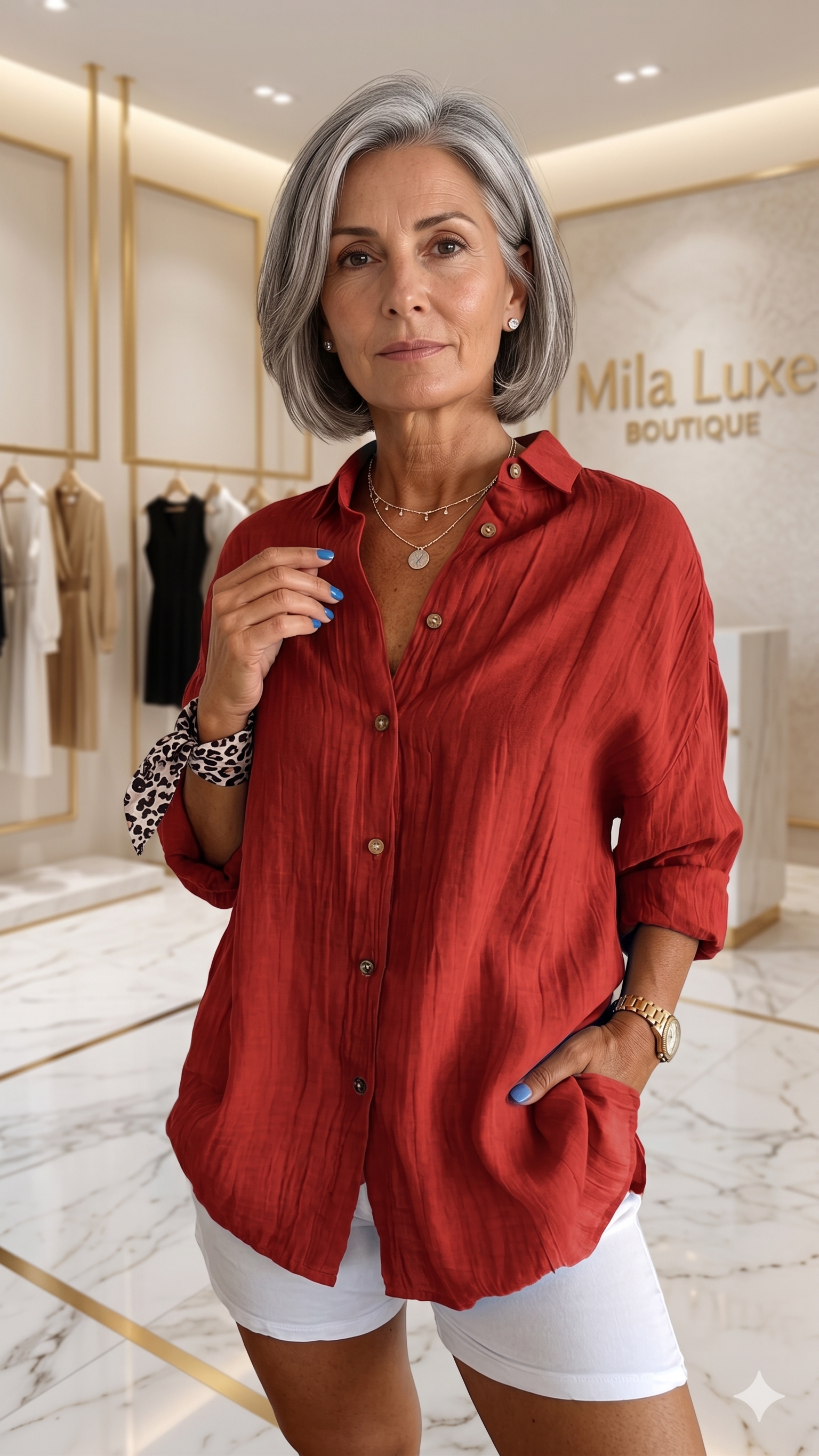 Maelis - Casual Blouse