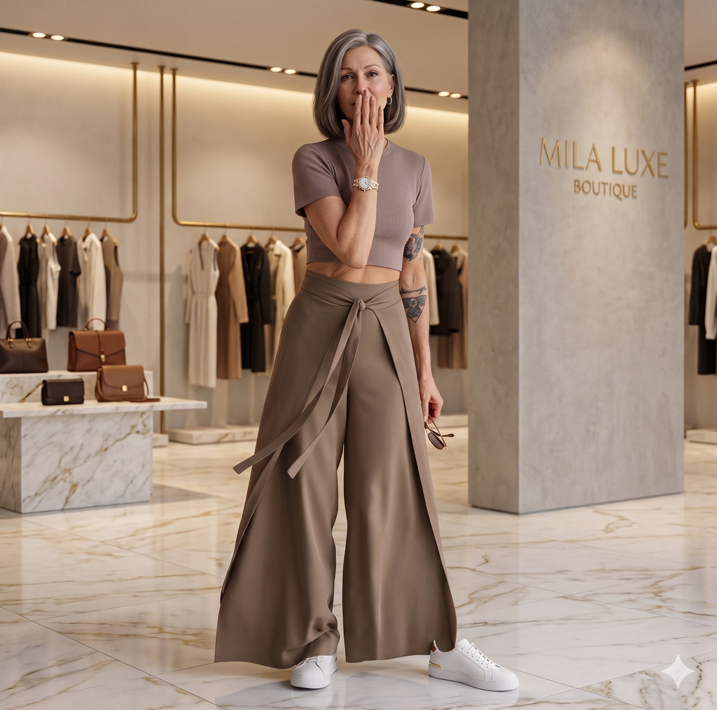 Maelis - Wide Linen Trousers