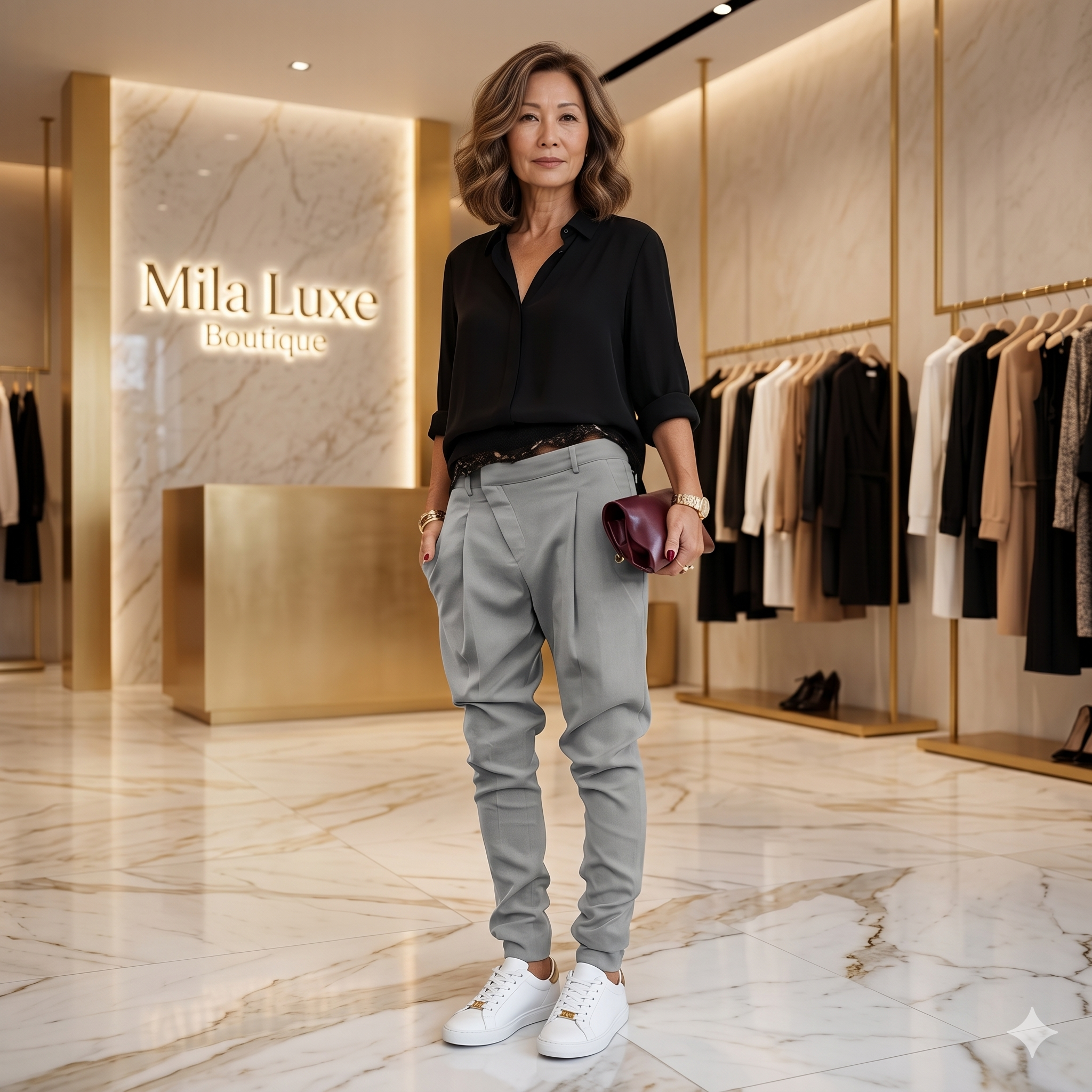Mira - Elegant Trousers