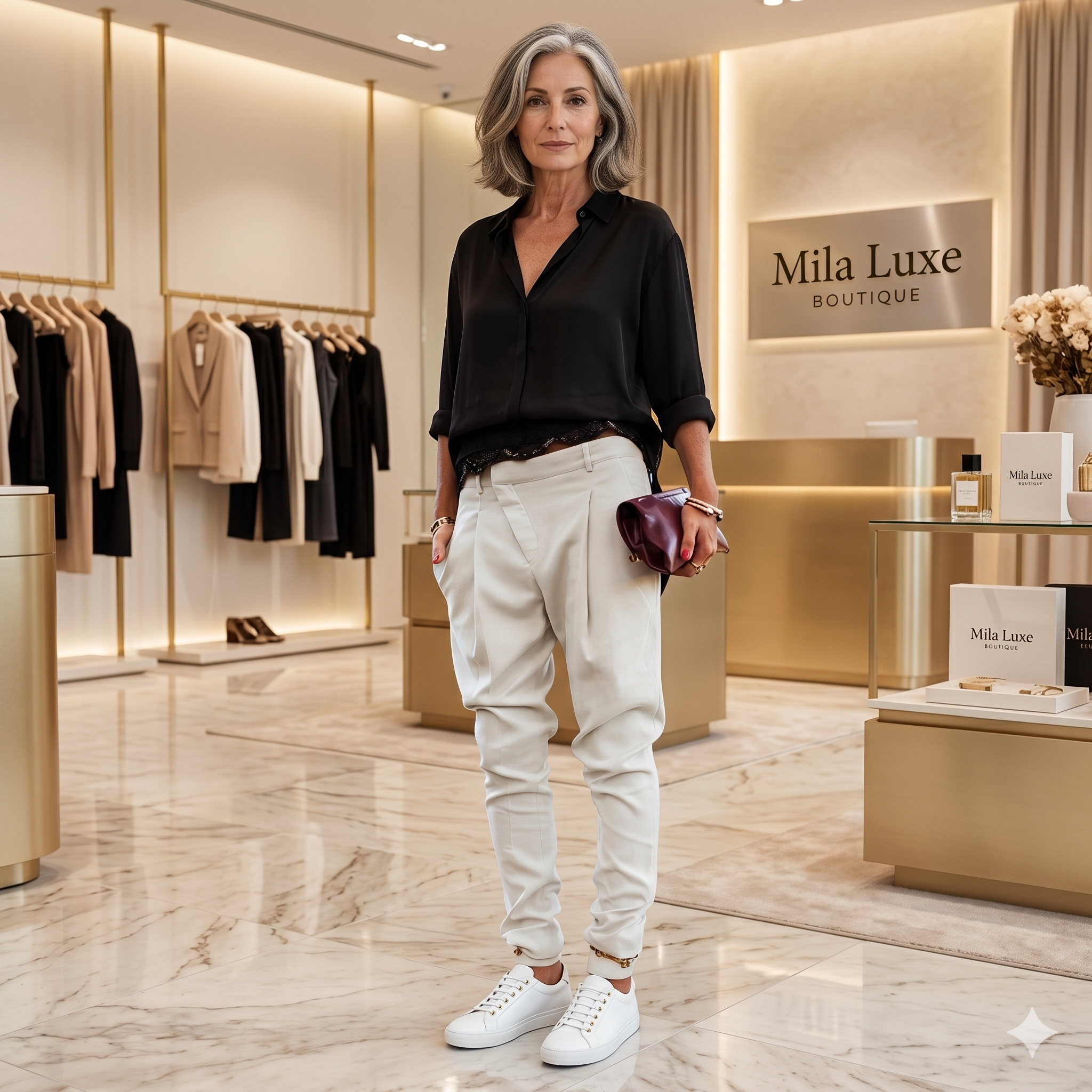 Mira - Elegant Trousers