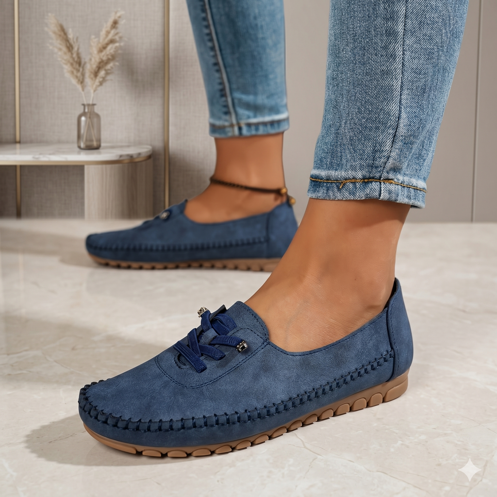 Orthelia | Soft moccasins with full support for sensitive feet