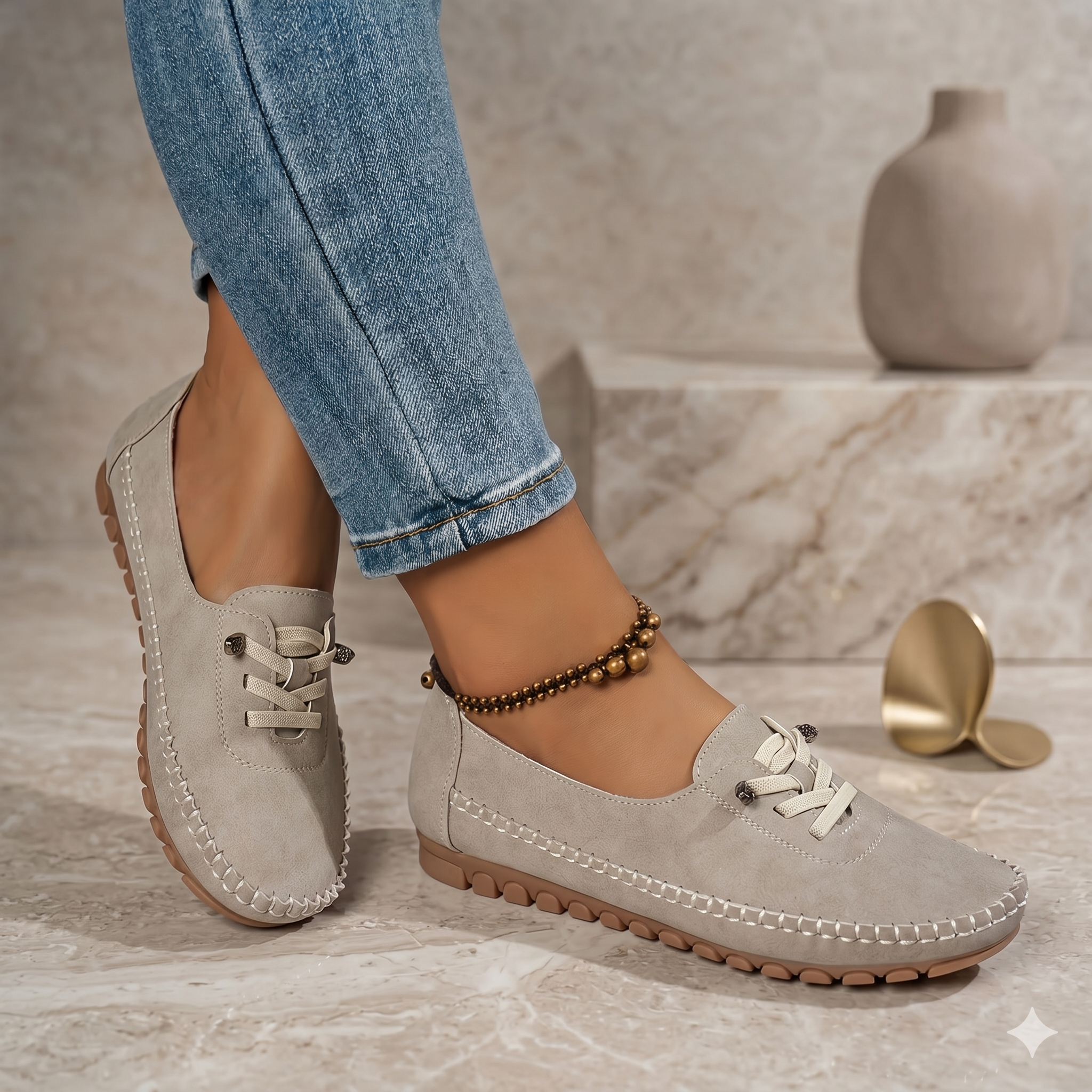 Orthelia | Soft moccasins with full support for sensitive feet