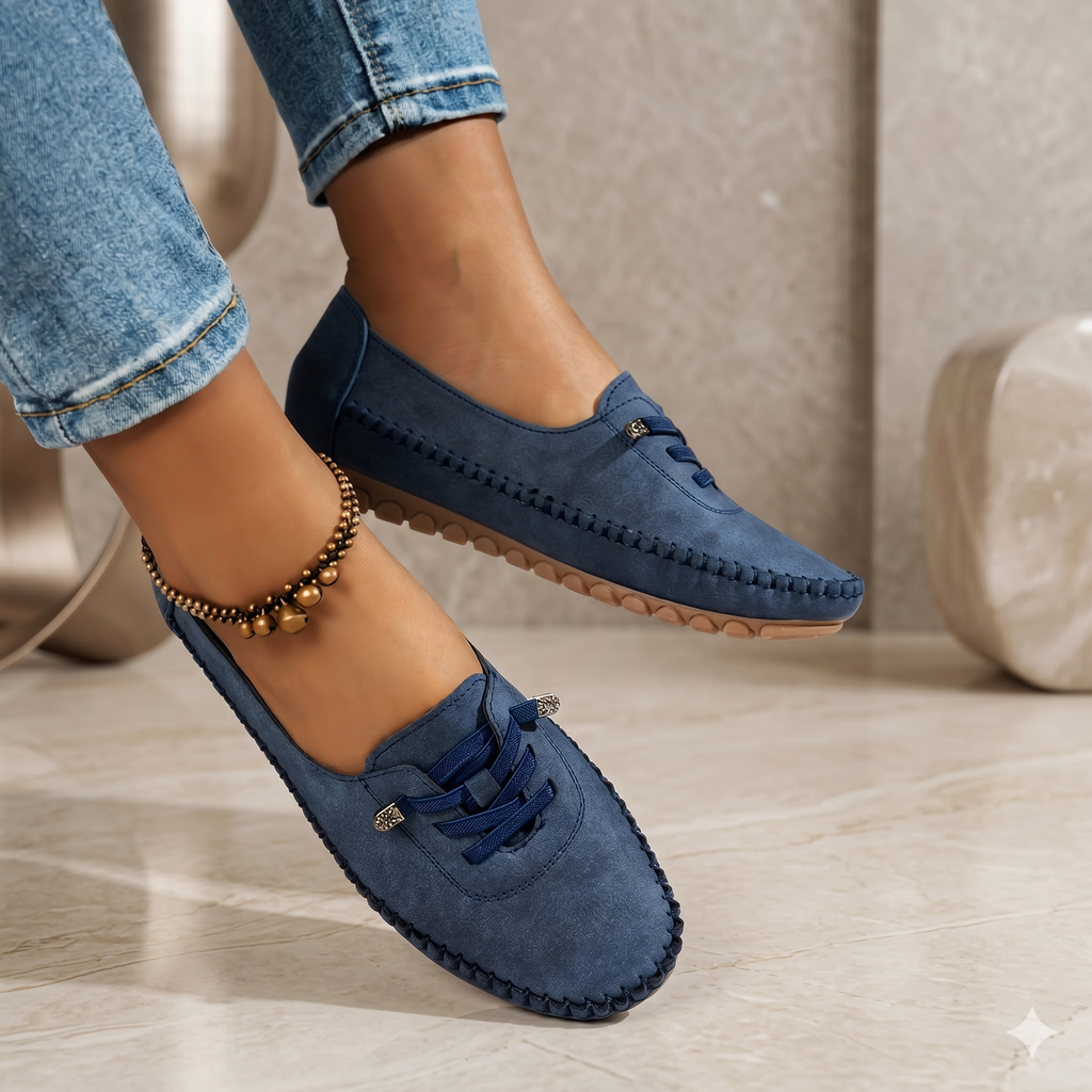 Orthelia | Soft moccasins with full support for sensitive feet