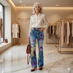 Pants with Flowers