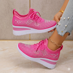 Romee | Orthopedic Sneakers with Sparkling Rhinestones