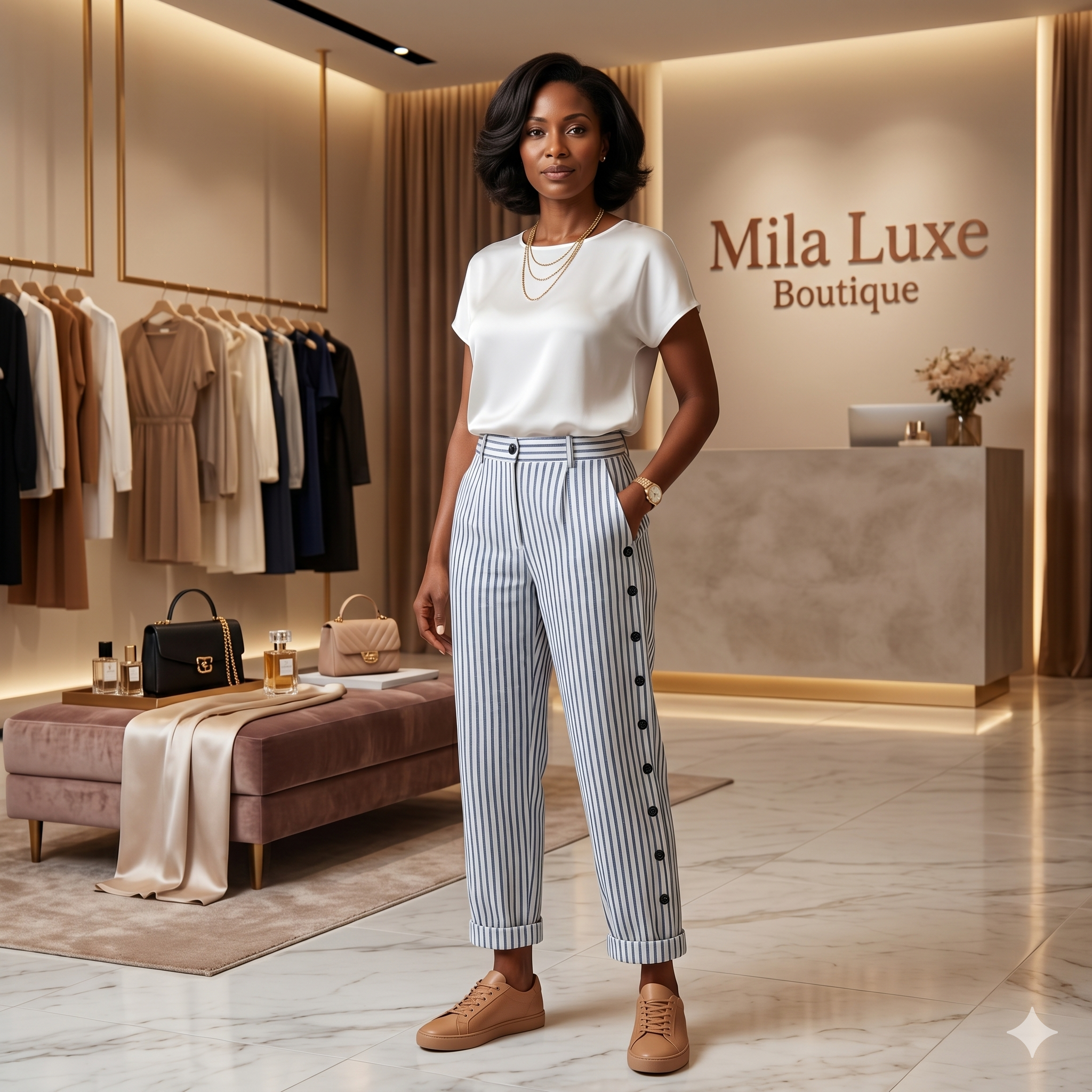 Sharmaine | Sophisticated Trousers