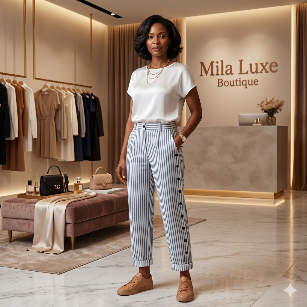 Sharmaine | Sophisticated Trousers